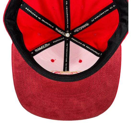 Mitchell & Ness Houston Rockets Snapback Hat - Size 7 5/8 - Picture 6 of 8